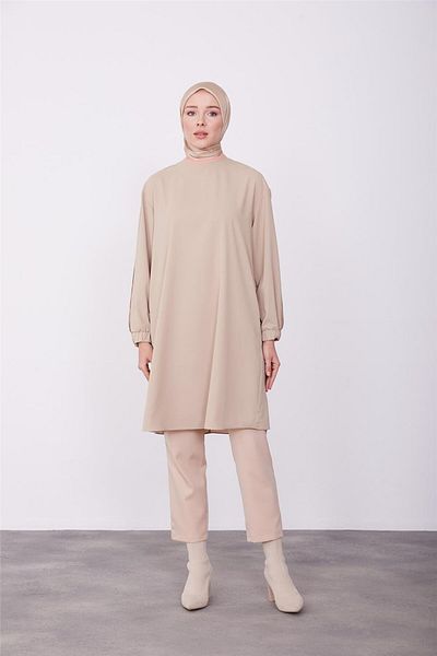 Armine Latte Tunic - 23K4455 Model