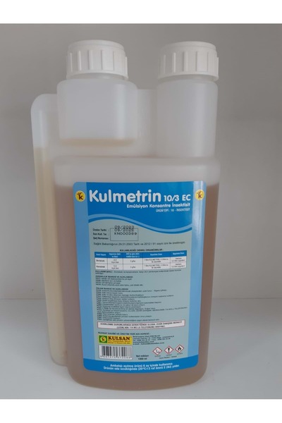 Kulsan İlaç Kulmetrin 10/3 EC Kokulu Haşere Öldürücü | 1 Litre