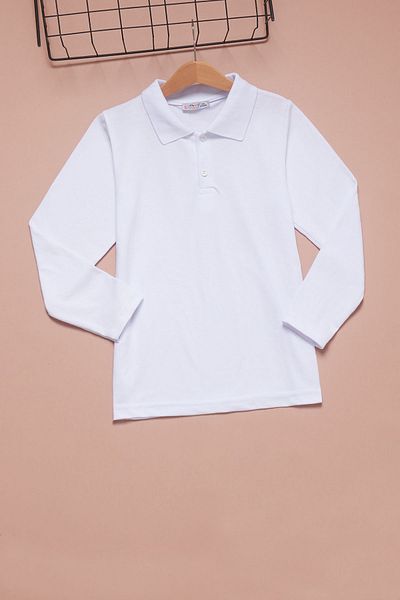 Cansın Mini Unisex tričko Lakos Polo s dlouhým rukávem 14573