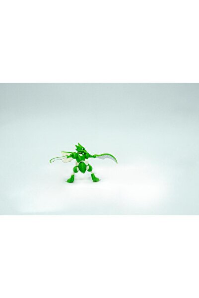 BloomLab Scyther - Scizor Pokemon 3D Model Evrim 2Li Tüm Set