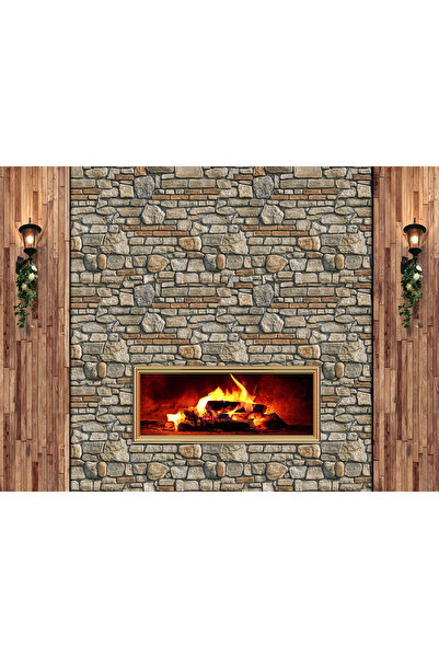 umut gergi tavan DOĞAL TAŞ GÖRÜNÜMLÜ DUVAR KAĞIDI