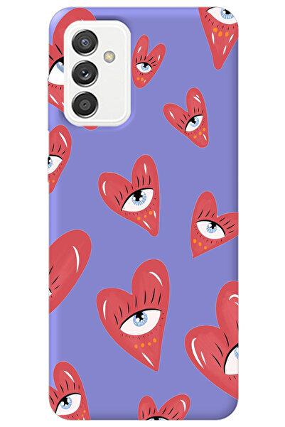 WANNA PROTECT حافظة هاتف سامسونج جالاكسي S24 بلس من السيليكون بنمط قلب مخملي ...