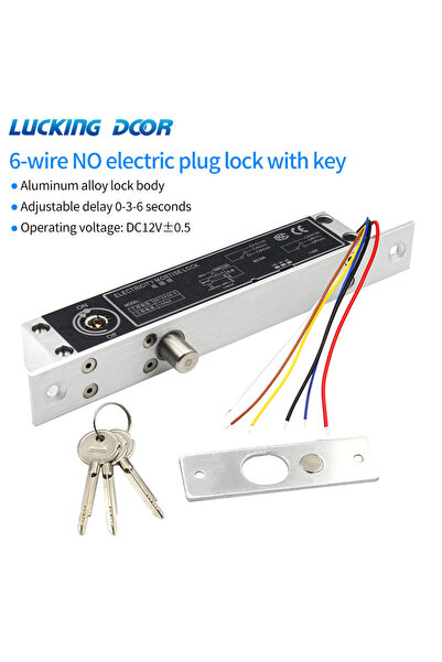 Choice 12V Fail Secure Electric Drop Bolt Lock for Electronic Door Access Control System Deadbolt Lock w...