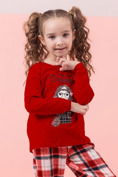 DMB BOYS & GIRLS Çaren Kids- Girl's Pajama Set