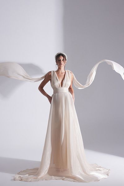 BETTY & SAM Emily Ecru Close Night Dress