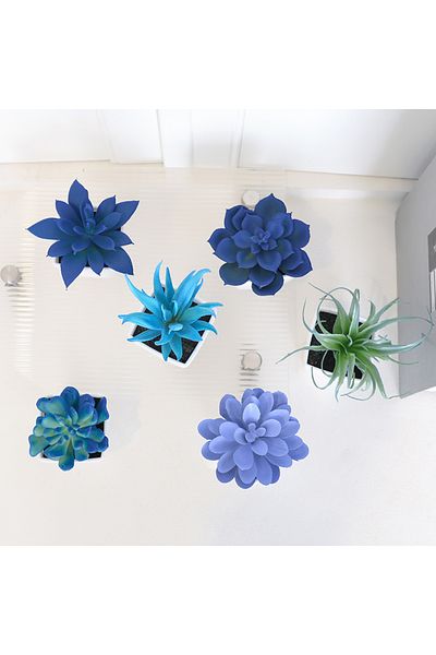 Choice 6PCS(Sets) MULTI 6PCS（Sets） Artificial Succulent Plants, Bonsai Flowers, Home Furnishings, Restauran