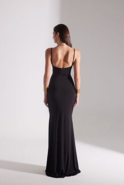 BETTY & SAM Šaty Rebecca Black Strappy Fish