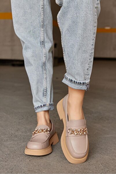 NILUFARR Lucca Vizon Натуральна шкіра Кам'яні жіночі лофери