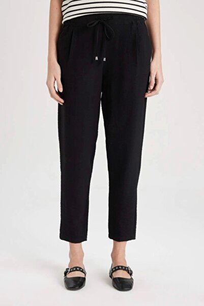 DeFacto R0433 Ψηλόμεσο παντελόνι Jogger με τσέπες