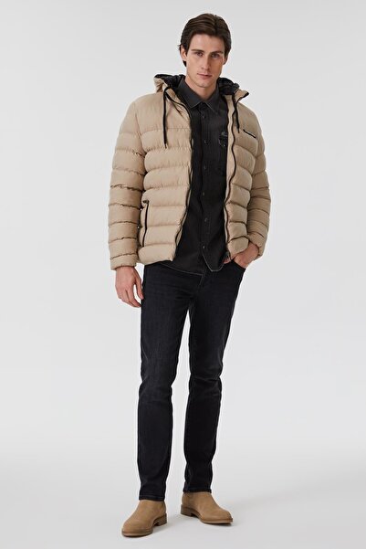 Lee Cooper Glory Men's Inflatable Coat Stone