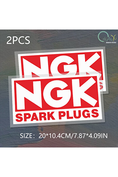 Choice ملصقان مبتكران من حروف NGK للسيارات، مقاس 20×10.4 سم، C277A2، مناسبان ...