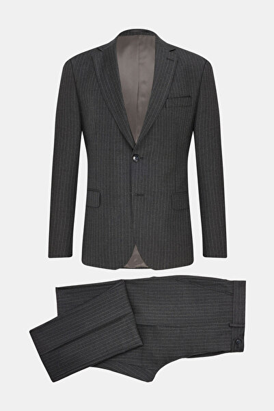 W Collection ANTRASİT DÜĞMELİ TAKIM ELBİSE