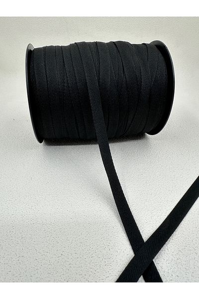 paşateks since 1995 şekil 1 cm Polyester Houndstooth Ribbon-5 Meters-Black
