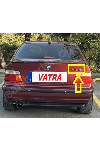 EDEXPORT BMW 3 Serisi 318is Uyumlu 318is Bagaj Yazısı