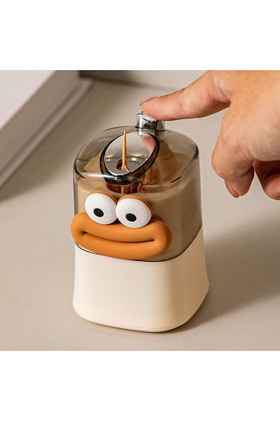 Choice Automatic pop-up of toothpick holder for home storage  restaurant toothpick box