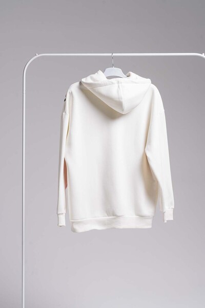go gang own Bulls 23 Hooded Sweatshirt with Add-On and Zipper Detail