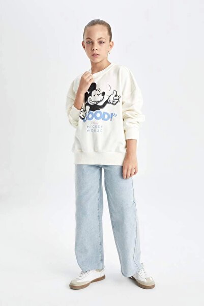 DeFacto C7353 Disney Mickey Minnie - Hanorac oversize