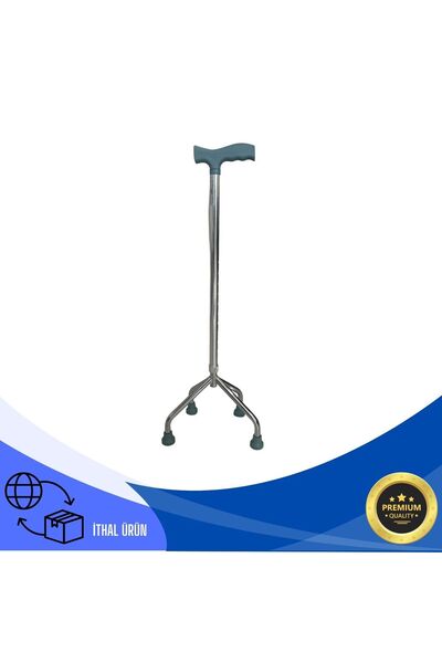 APLUSSAĞLIK 4 Ayaklı Denge Bastonu Tetrapot Baston Yüksek Kalite İthal Denge ...