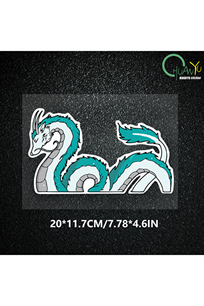 Choice 20X11.7CM G295 Dragon Shape Cute Car Sticker Vinyl Waterproof Decal Fo...