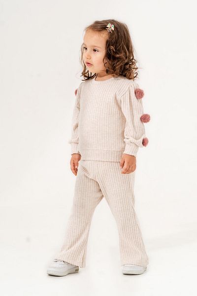HAUSEkids Set Fata 1-9 Ani Sugar Pom Pom - Latte