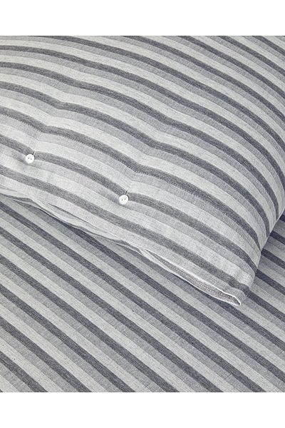 English Home Σετ Παπλωματοθήκη Elite Lines Διπλό Γκρι - 200x220 cm Βαμμένο με Νήματα