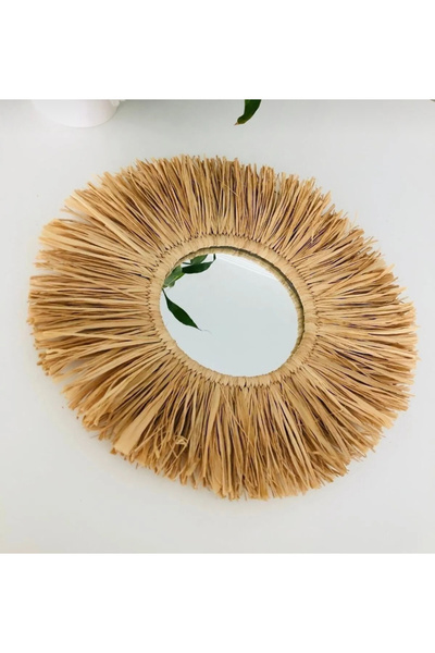 Emek Dogal Muz Lif El Yapimi Ayna Kapi-duvar-bebek Odasi-ofis Dekorasyonu