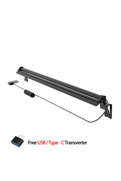 Choice مصباح LED محمول لحماية العين لشاشة الكمبيوتر المحمول، 300 مم، 5 ألوان، مصنوع من الألومنيوم، قابل للتعتيم