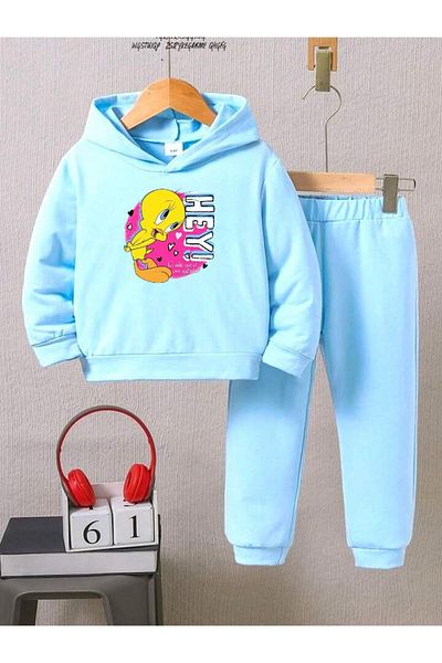 BENROMA Set de trening pentru copii unisex imprimat Hey - Mucegai supradimensionat