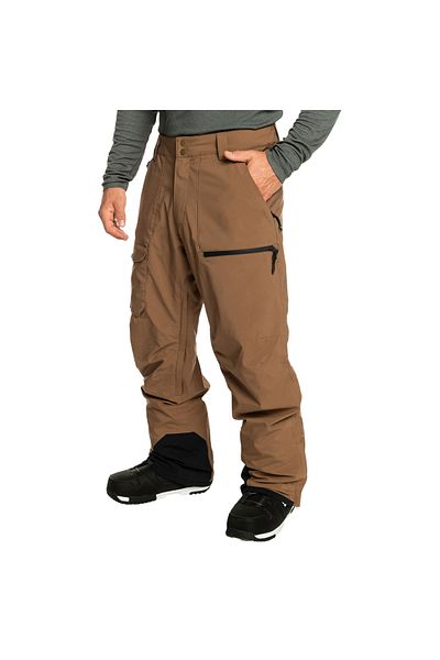 Quiksilver Utility Pt Men's Snowboard Pants Brown Men's Snowboard Pants