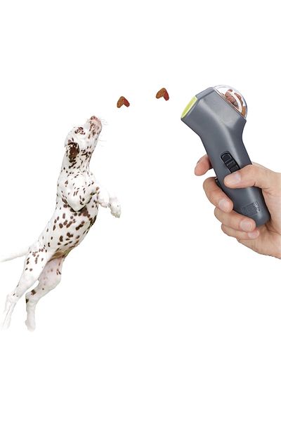Soillium Cat and Dog Feeder Game with Automatic Chamber - Throwing and Moving Fun