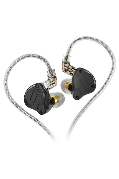 KZ ZS10 Pro X 10MM Dinamik Sürücü 2Pin Altın Kaplama Fiş Kulaklık Müzik Spor ...