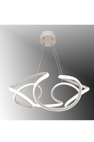 Lambadar Drone Model Modern Sarkıt Led Beyaz Işık Ultra Power Led Avize Salon Mutfak Oda Hol Ledli Hol Avize