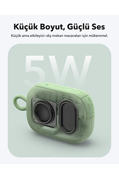 Anker Soundcore Select 4 Go Kablosuz Bluetooth Hoparlör - Yeşil - A31x1