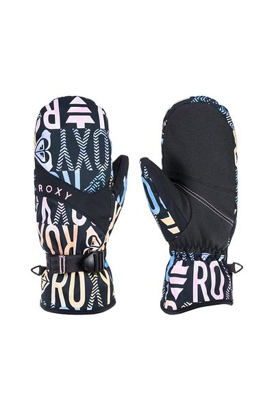 Roxy Jetty Mitt Women's Black Gloves Women's Gloves Erjhn03238