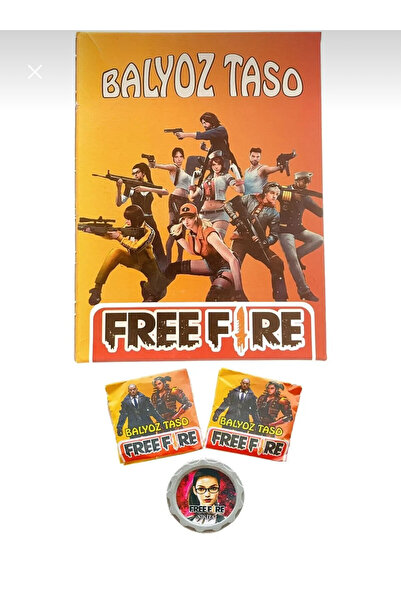 ERTOYS STORE Free Fire 75 Adet Taso Balyoz taso