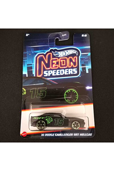 HOT WHEELS Neon Speeders  '15 Dodge Challenger SRT Hellcat-HRW80