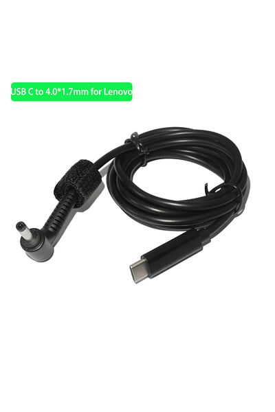 Choice كابل شحن USB C PD مقاس 4.0-1.7 مم، محول طاقة عالمي من النوع C إلى DC لجهاز Lenovo Asu