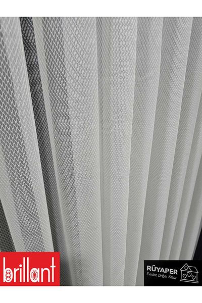 Brillant Rüyaper Italian Series Trendy Product Tight Pleat Velassa Tulle Curtain Suitable for All Rooms