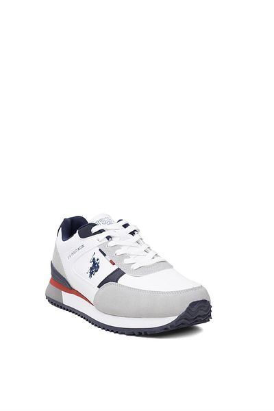 U.S. Polo Assn. Πόλο Ασν. 101816094 - Ανδρικό λευκό κλασικό αθλητικό παπούτσια 4F Trace 4PR