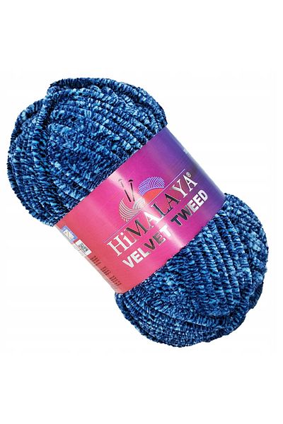 Himalaya Velvet Tweed / Turquoise |   Dark Blue / 91120 / Pack of 5