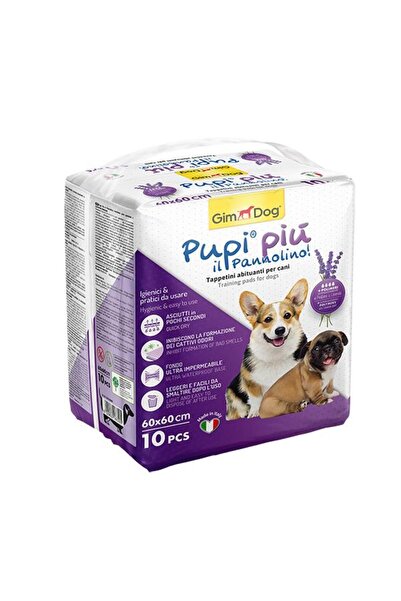 Gimdog Pupi Piu Lavender Scent Training Pads for Dogs - 60 x 60 cm