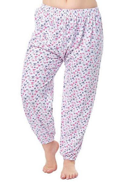 Seher Yıldızı Seher Women's Printed 5-Piece Elastic Pajamas Pack - 0065