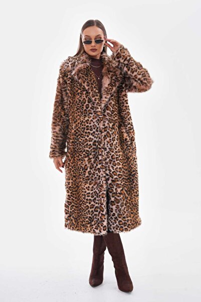 NAVY Jachetă LEOPARD LUNG GULER