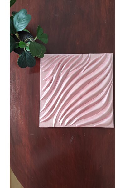 Sugar El Yapımı Duvar Heykeli 3D Tablo Plaster Texture Art