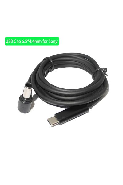 Choice كابل شحن USB C PD مقاس 6.5-4.4 مم من النوع C إلى محول طاقة DC عالمي لهاتف Lenovo Asu
