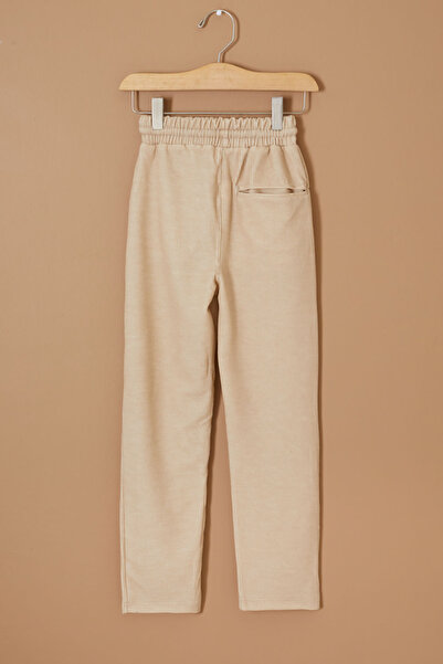 Genel Markalar Krem Arka Cepli Rahat Kesim Erkek Çocuk Pantolon 19332
