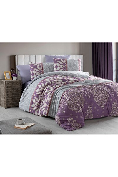 Fabeteks Papıas Ranforce 100% Cotton Double Duvet Cover Set
