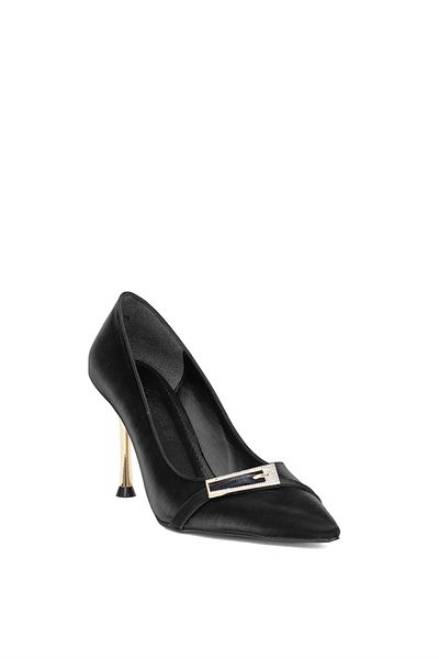 MİSS PARK MODA Miss Park Moda Pm450 K409-2 Black Women's Evening Dress Shoes