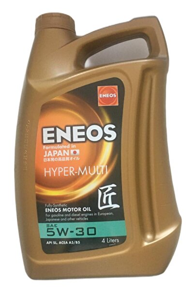 ENEOS Motor Yağı 5W30 Hyper Multi 4 Litre Düz