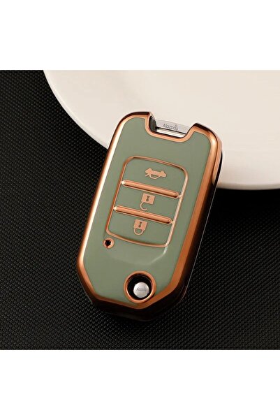 Alazpay Za Honda Civic FC5 HRV CRV Accord Accord Gold Edge TPU maska za ključ...